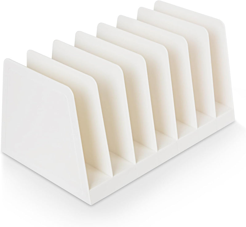 White Vertical File Holder