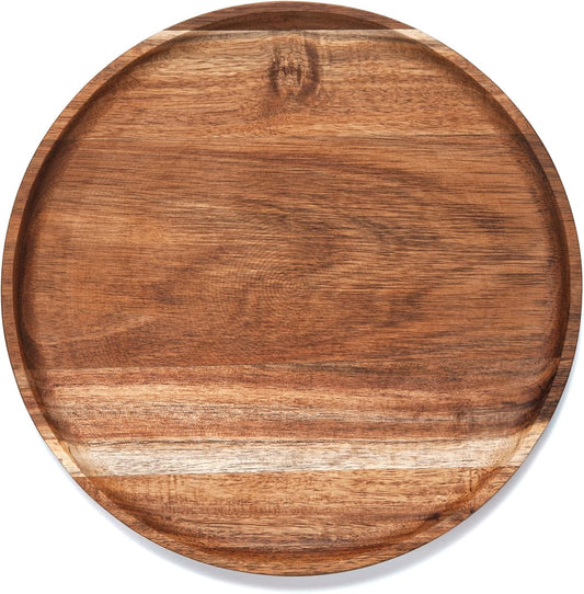 Round Wooden Display Tray - view 1