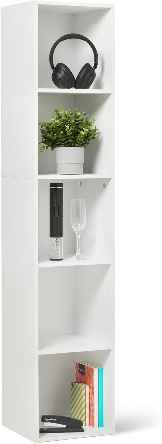 Slim White Display Shelf - view 1