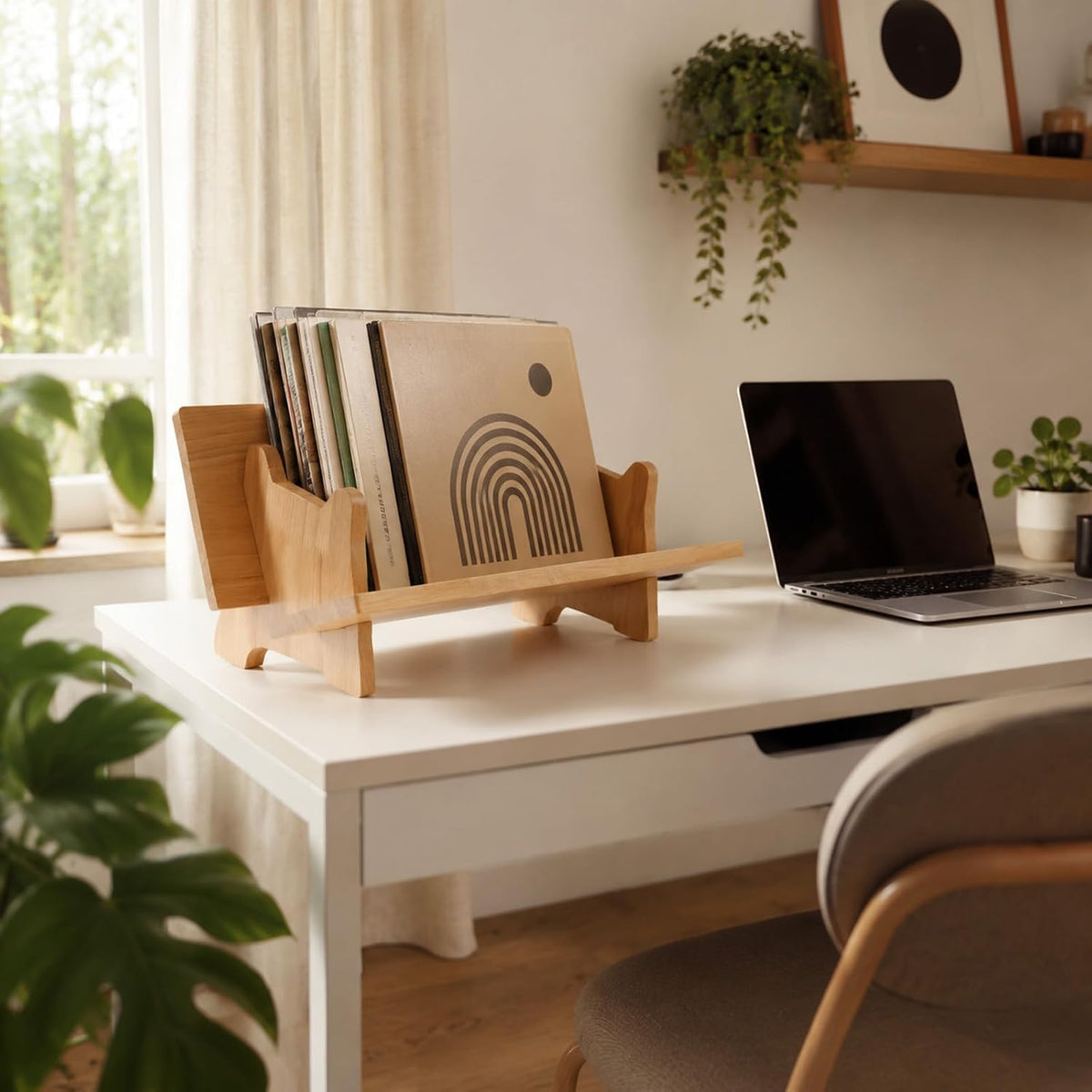 Wooden Desktop Book Stand - view 2