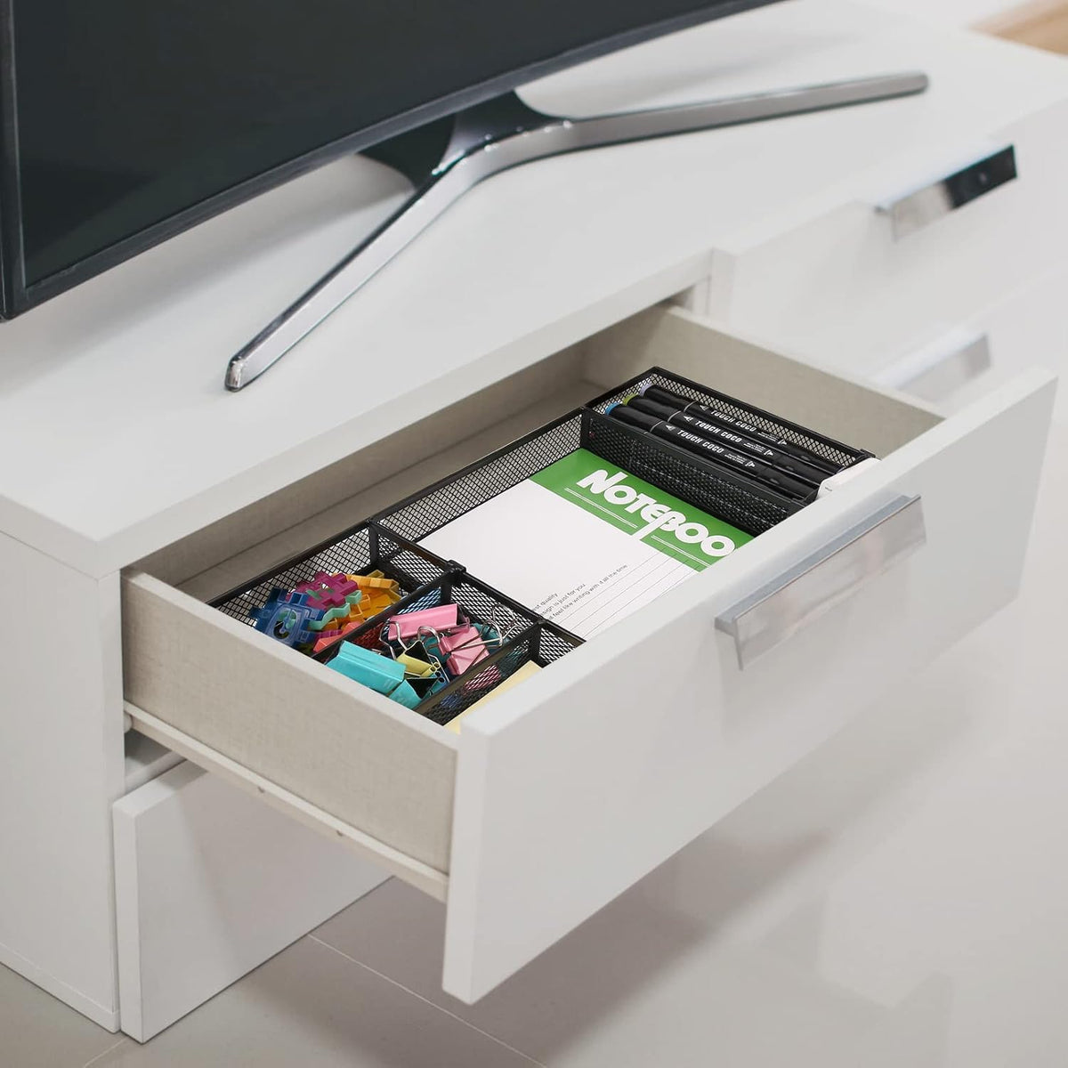 Mesh Compartment Drawer Tray - view 2