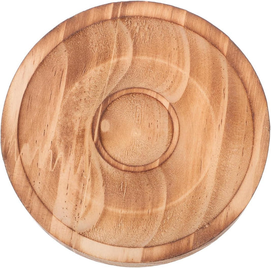 Round Wooden Catchall Dish - view 1