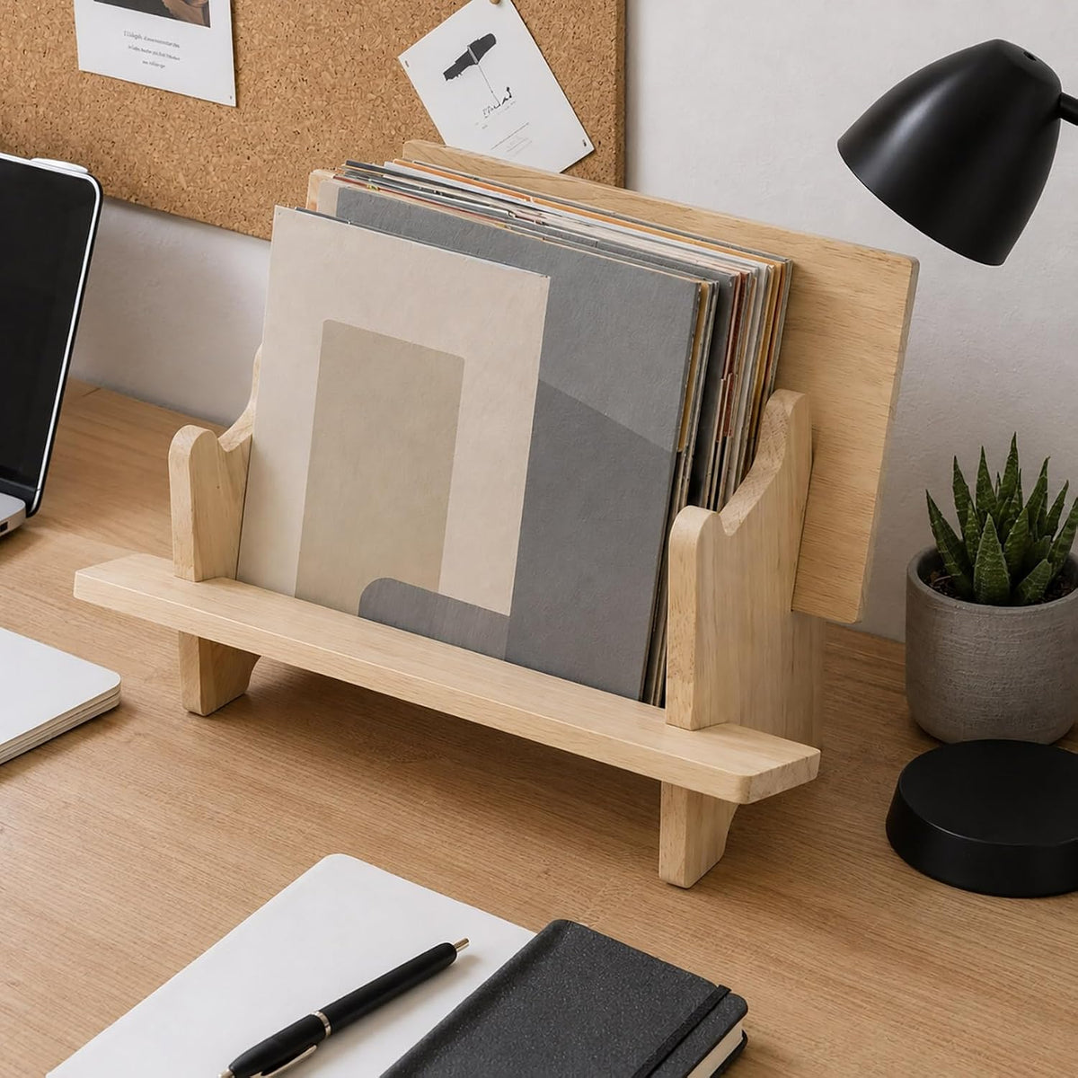 Wooden Desktop Book Stand - view 3