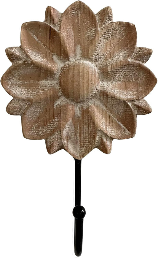 Flower-Shaped Wall Hook - view 1